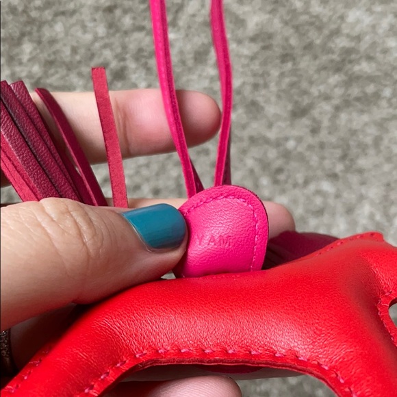 【sold】Hermès rodeo PM, new, authentic. Red/pink - Picture 5 of 7